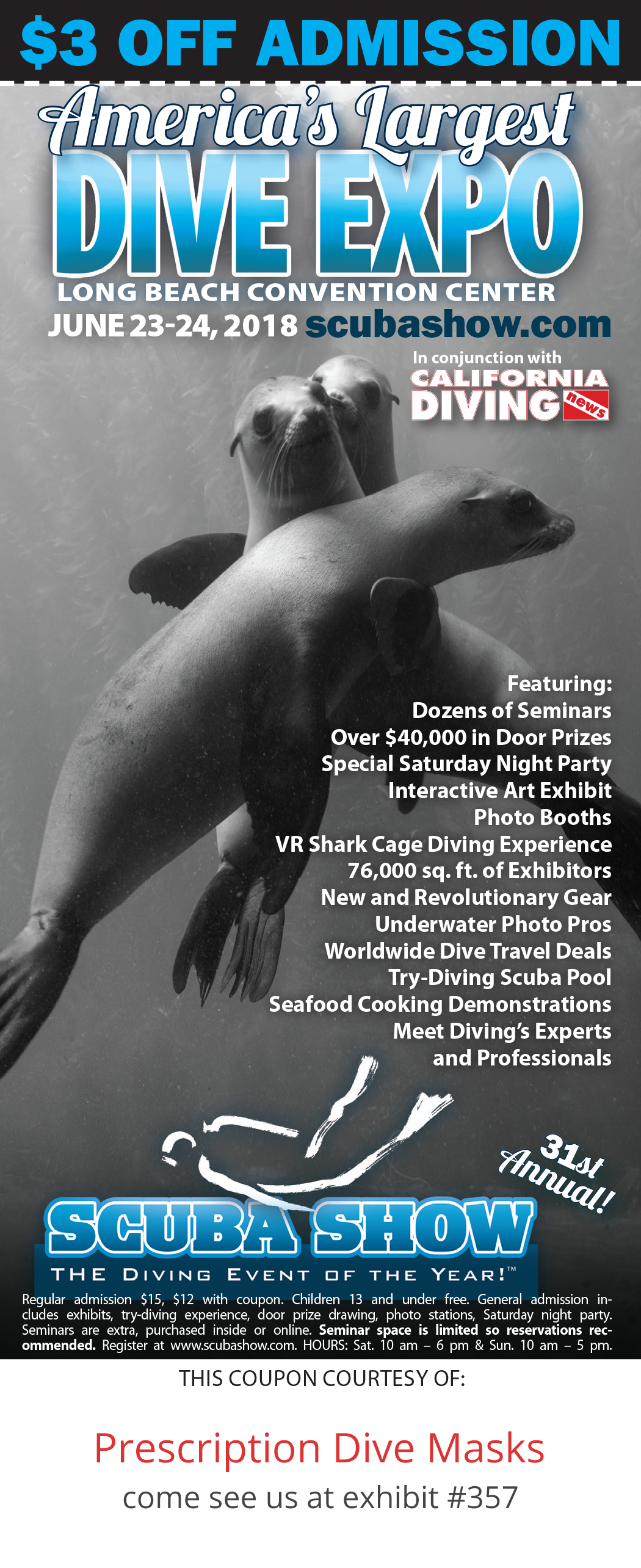 2018 Scuba Show | Prescription Dive Masks